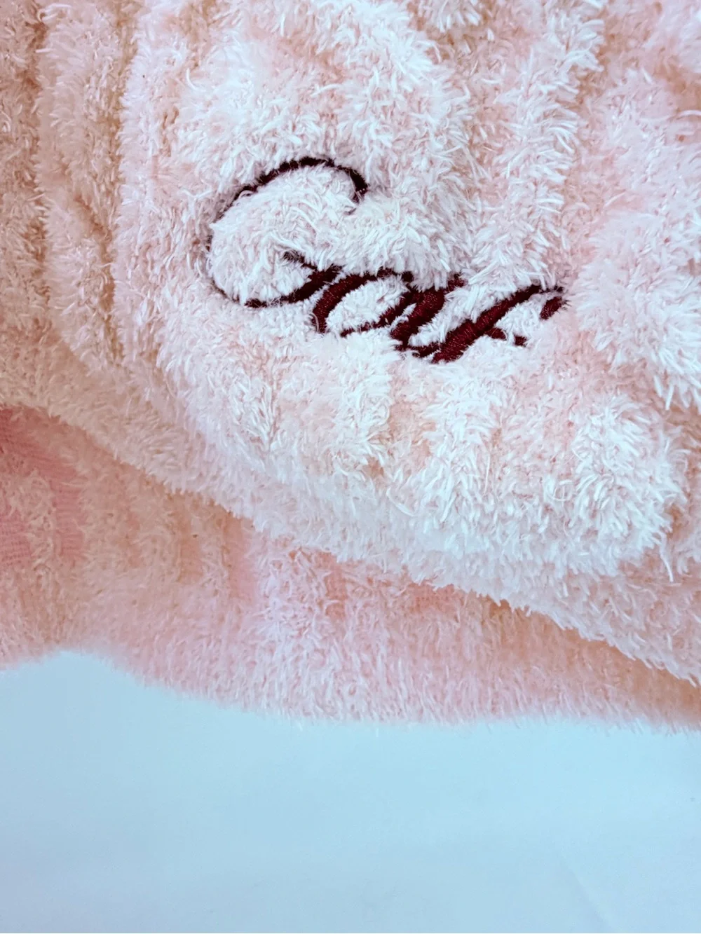 RARE Golf Wang Pink Very Fuzzy Furry Cable Knit Streetwear Shorts, Mens sz L